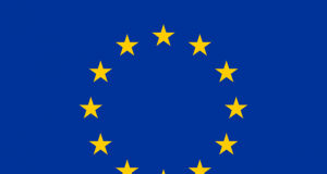 ES vėliava.