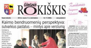 Skaitykite ketvirtadienio "Gimtąjį Rokiškį"