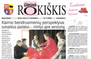 Skaitykite ketvirtadienio "Gimtąjį Rokiškį"