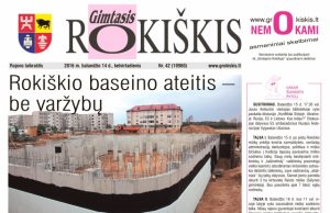 Skaitykite ketvirtadienio “Gimtąjį Rokiškį” Ketvirtadienio "Gimtojo Rokiškio" numeris.