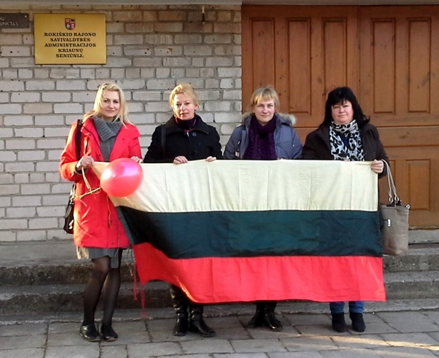 Trispalvė pasiūta. Organizatorių archyvo nuotr.