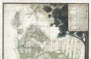 Rokiškio grafystės Litviniškių (dabar Sėlynė) palivarko žemėlapio braižyto 1810 m. skaitmeninė kopija.