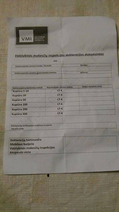 Suklastoto dokumento pavyzdys. Suklastoto dokumento pavyzdys.