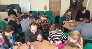 Obeliečiai kūrė iš guminukų ir pagaliukų. Organizatorių archyvo nuotr.