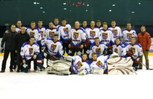 Rokiškio ledo ritulio komanda.