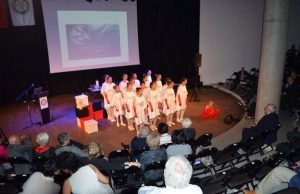 Lietuvos rotary konferencijoje – “Pandėlio balsiukų” miuziklas Rotariečiams "Pandėlio balsiukai" parodė miuziklą. Pandėlio UDC archyvo nuotr.