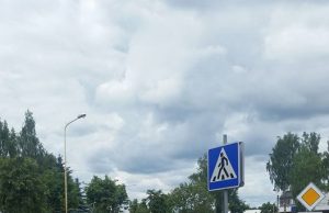 Remontuojama Panevėžio gatvė