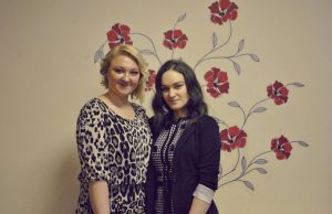 Dalyvauti konkurse Editai (kairėje) pasiūlė kaimynė Eglė. Asmeninio archyvo nuotr.