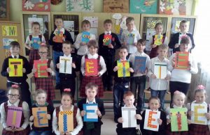 J. Tūbelio progimnazijos 3 a klasės mokiniai. G. Lekavičienės nuotr.