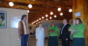 Parodų Kriaunų muziejuje atidarymas.