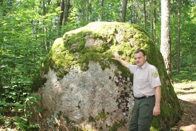 Girininkas Vidmantas Šarkambiškis. A. Minkevičienės nuotr.