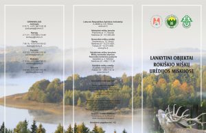 Urėdijos lankstinuke - svarbiausia informacija apie gamtos objektus. A.Minkevičienės nuotr.