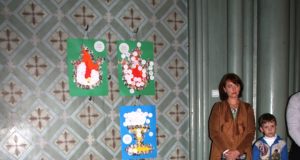 Rokiškio bažnyčioje - kampelis vaikams.