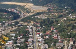 Borša iš paukščio skrydžio.