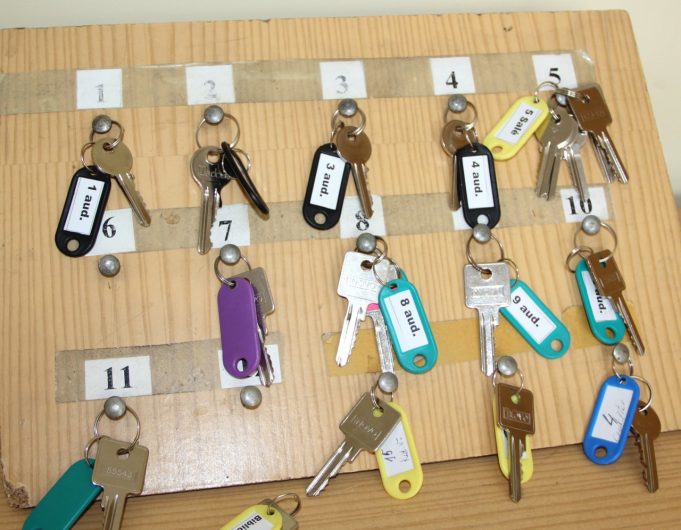 Ar Panevėžio kolegijos Rokiškio filialo visos auditorijos bus atrakintos? D. Zibolienės nuotr.