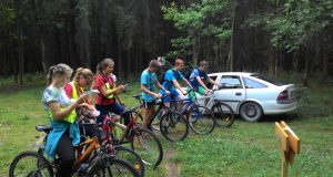 Kazliškyje - dviračių orientacinės varžybos. R. Žėkienės nuotr.