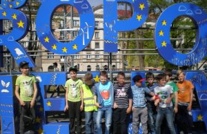 Nauji veidai: kuria Rokiškio ir Boršos vaikai. Tema "Aš rūpinuosi..."