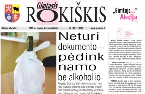 Antradienio “Gimtojo Rokiškio” numeris 09-06 "Gimtojo Rokiškio" numeris.