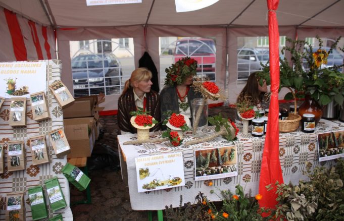  Skemų socialinės globos namai siūlė įsigyti žolelių arbatos. 