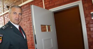 Rokiškio rajono policijos komisariato viršininkas Eugenijus Šopis. D. Zibolienės nuotr.