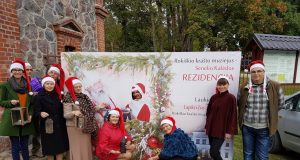 Rokiškio dvare - Kalėdų senelio rezidencija.