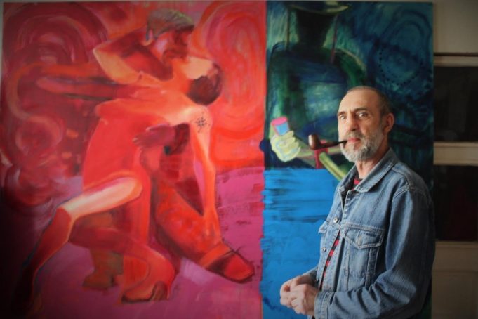 Tapytojas Raimondas Gailiūnas. Asmeninio archyvo nuotr. Tapytojas Raimondas Gailiūnas. Asmeninio archyvo nuotr.