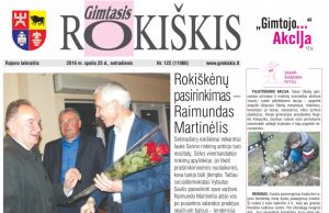 Skaitykite antradienio “Gimtąjį…” 2016 10 25