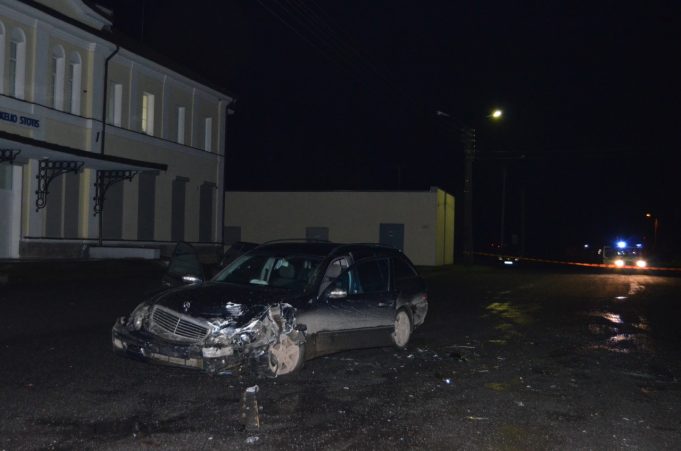 Avarijoje sudaužytas 