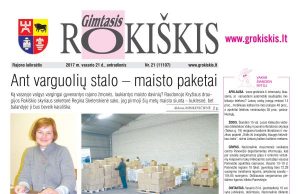 „Gimtasis Rokiškis“ 2017 m. vasario 21 d., antradienis
