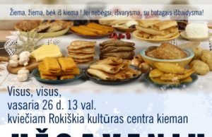 Žiema – bėk iš kiemo!