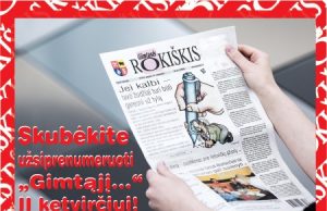 Skubėkite užsiprenumeruoti !!!