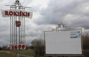 Pagal miesto planą Rokiškyje - vieni tyrai: nebėra nei gatvių, nei objektų.A.Minkevičienės nuotr.