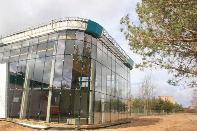 Plaukiiojantys galės akis ganyti parko pušyne. A.Minkevičienės nuotr.