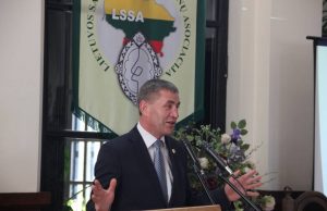 Lietuvos savivaldybių seniūnijų asociacijos prezidentas Kęstutis Vilkauskas. A.MInkevičienės nuotr.