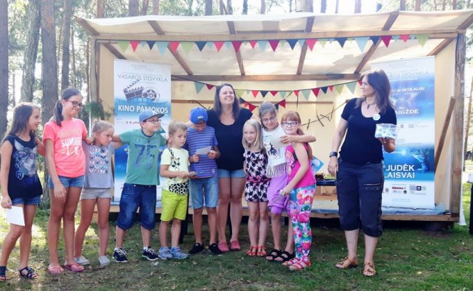 apdovanojimu ceremonija paskutine stovyklos diena