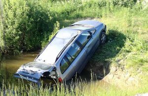 Šeštadienio avarija. Domanto nuotr.