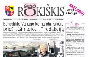 „Gimtasis Rokiškis“ 2017 m. rugpjūčio 5 d., šeštadienis
