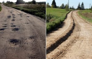 Į kelią „persikėlusios“ daržo vagos netruko „sugrįžti“