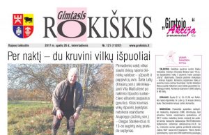 „Gimtasis Rokiškis“ 2017 m. spalio 26 d., ketvirtadienis