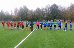 Futbolo aikštelėje rokiškėnai pranoko anykštėnus