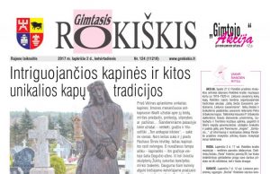 „Gimtasis Rokiškis“ 2017 m. lapkričio 2 d., ketvirtadienis