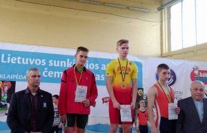 Sunkiosios atletikos čempionate – puikus rokiškėno pasirodymas