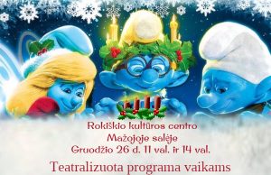 Mėlyni nykštukai kviečia Kalėdas sutikti kartu