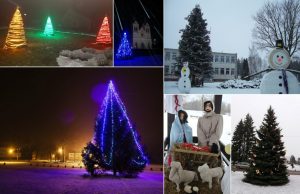 Rokiškio miestelių ir kaimų kalėdinės eglutės (nuotraukų galerija)