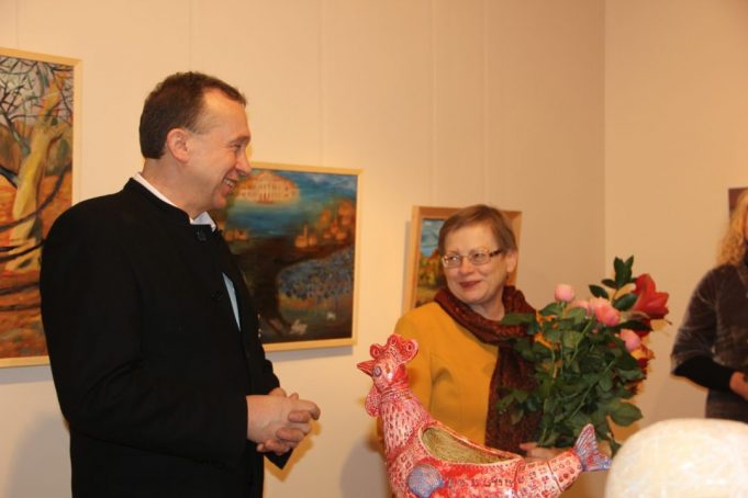 Arūnas Augutis ir Marytė Mieliauskienė. A.Minkevičienės nuotr.