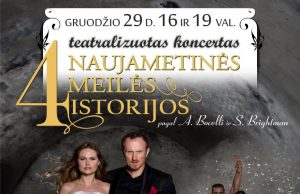 Rokiškio kultūros centre – 4 naujametinės meilės istorijos