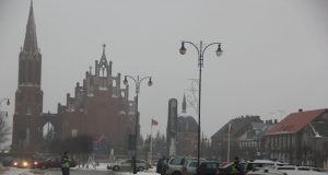 Mieste - policijos reidas. A.Minkevičienės nuotr.