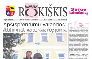„Gimtasis Rokiškis“ 2018 m. vasario 13 d., antradienis