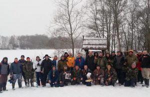 Poledinės žūklės mėgėjai susitiko „unt Sartų“