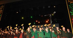 Lietuvos jubiliejaus šventė kultūros centre. A.Minkevičienės nuotr.